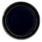 Smarty Had A Party 7.5" Black with Silver Edge Rim Plastic Appetizer/Salad Plates (120 Plates), 120PK 117BS-CASE - alternate 5
